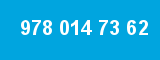 978 014 73 62 978 014 73 62